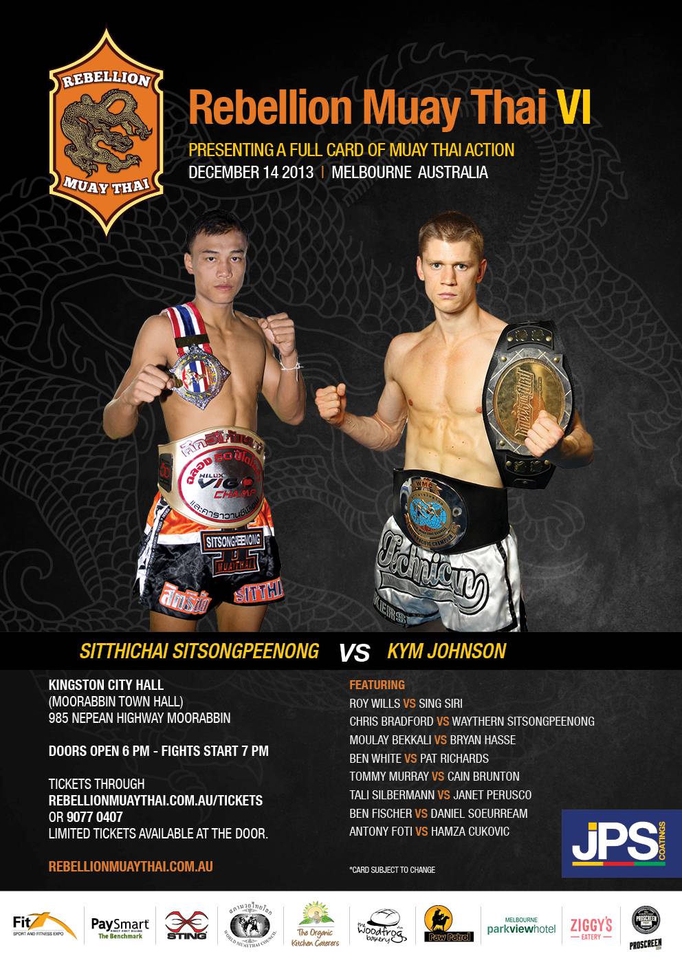 Rebellion Muay Thai VI